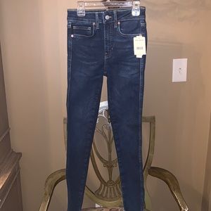 Free People High Waisted skinny jeans